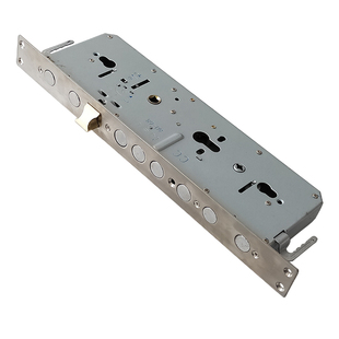 别墅铜门佳卫防盗门霸王快提锁体 不锈钢铜舌单双活锁体 388*40mm