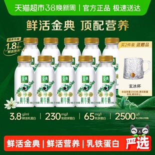 【下拉领优惠】伊利金典巴氏杀菌低温鲜牛奶营养早餐纯牛奶生牛乳