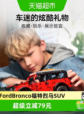 LEGO/乐高42213 Ford Bronco 福特烈马 SUV积木【6仓正品行货】