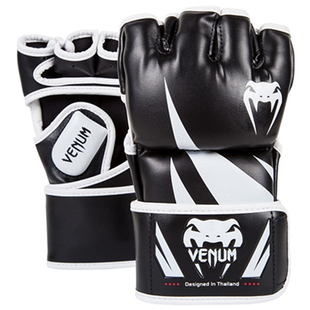 正品venum毒液半指拳击手套 格斗UFC成人男女训练MMA分指露指拳套