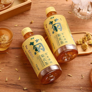 怡宝至本清润菊花茶饮料450mlx15瓶整箱装杭白菊植物饮品茶饮清润