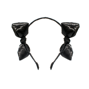 JENNIE金智妮同款发饰立体蝴蝶结可爱猫耳朵发箍秋冬压发头箍发夹