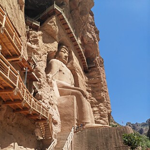兰州水墨丹霞旅游景区+黄洮交汇+刘家峡大桥+炳灵寺石窟一日游