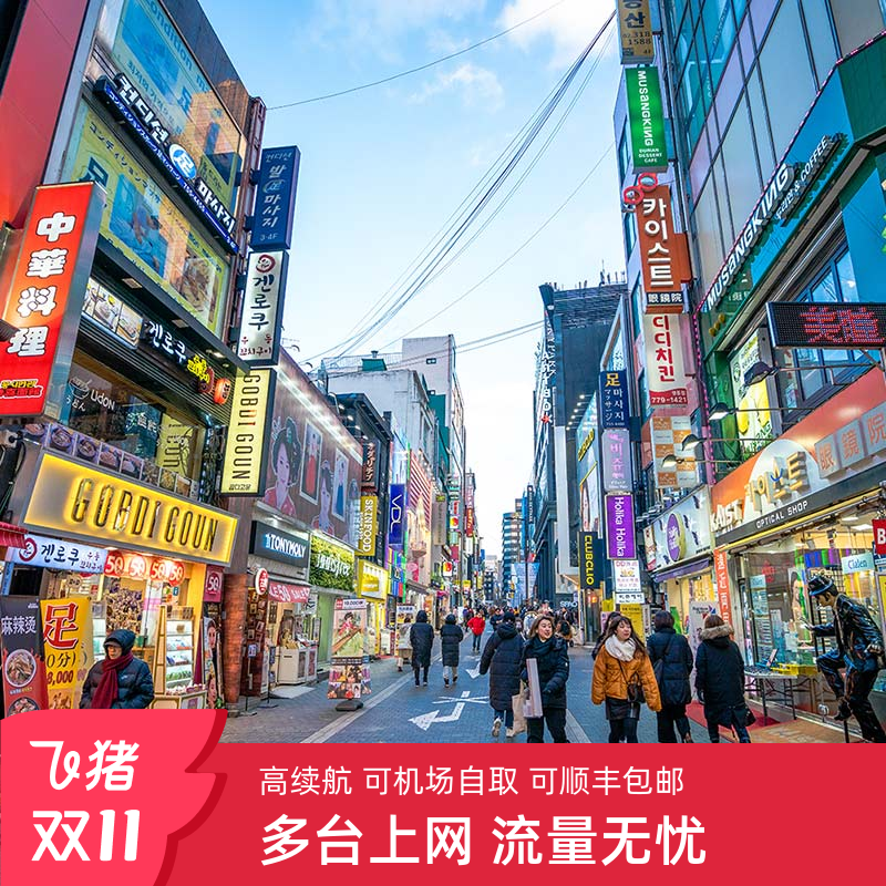 韩国wifi租赁5G上网济州岛首尔随身移动egg无限流量3C认证可登机
