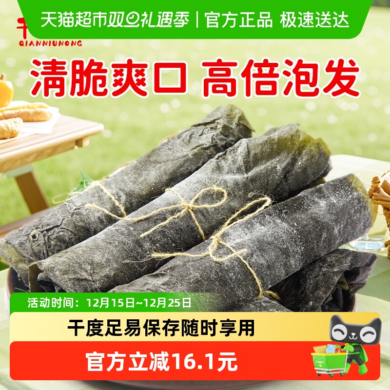 千牛农霞浦海带干海带中段