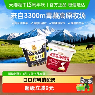 【青藏奶源】小西牛青稞黑米谷物老酸奶冰淇淋酸奶组合