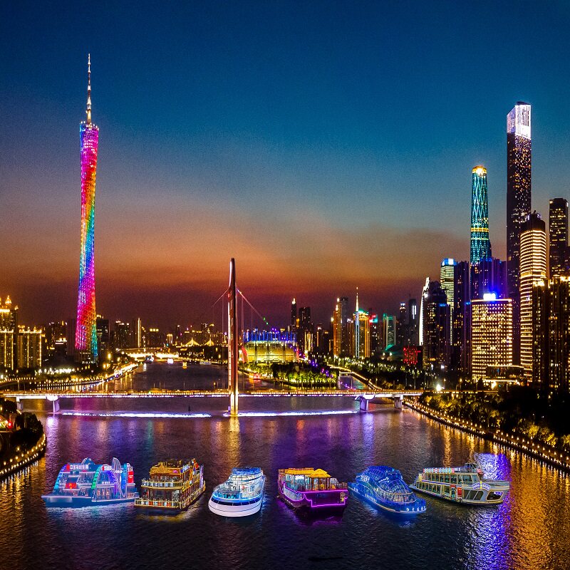 [广州珠江夜游-夜游游船]广州国内票务