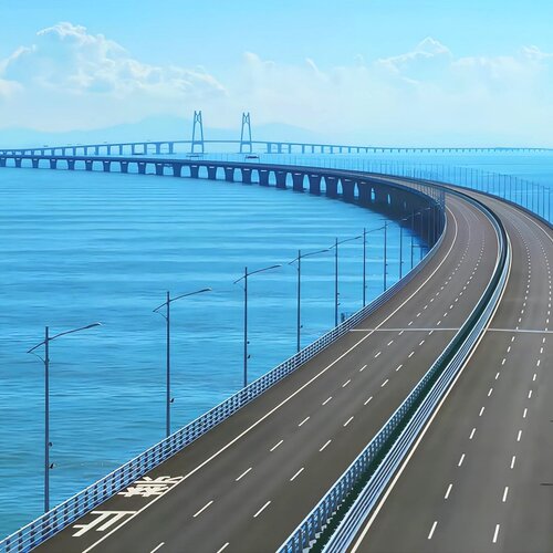 港珠澳大桥海上游