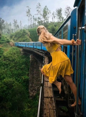 含机票|斯里兰卡超值跟团游狮子岩佛牙寺小火车高跷渔夫亲近自然