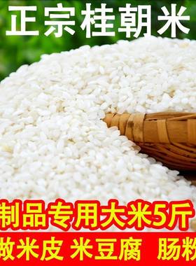 纯桂朝老汉中贵州食品专用大米凉虾槐花粉正宗桂朝米粑粑三角米皮