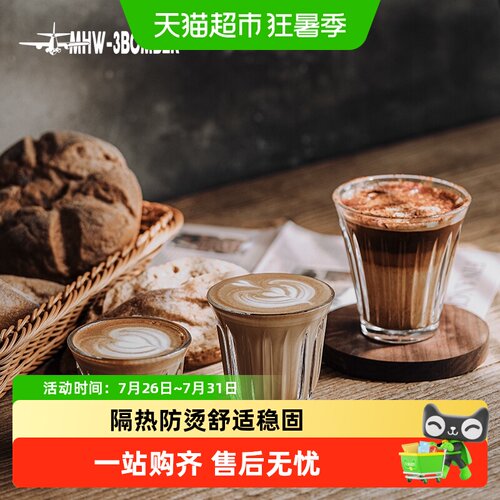 轰炸机Wright系列复古玻璃咖啡杯