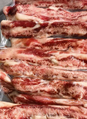 包邮10斤澳洲203厂精修去骨m7牛肋条雪花和牛原切谷饲奶香烧烤肉