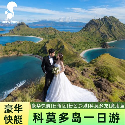 【限时】印尼科莫多一日游粉色沙滩科莫多龙深潜浮潜帕达尔岛魔鬼