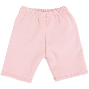 冬季保暖短裤儿童五分加绒打底裤女童舞蹈安全裤一体绒裤百搭白色