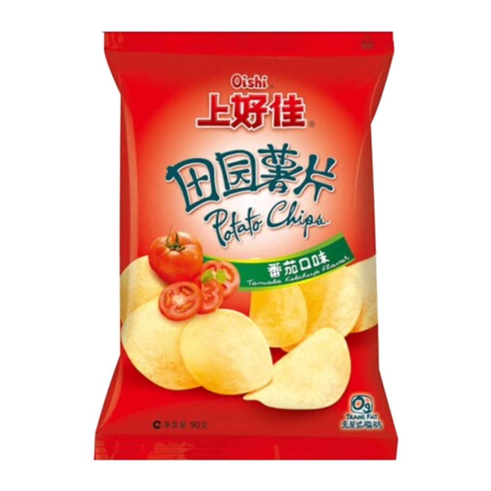 上好佳田园薯片(番茄口味) 80g/包