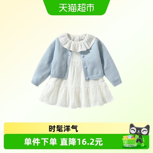 VOONLIE/凡猎女童时髦洋气连衣裙