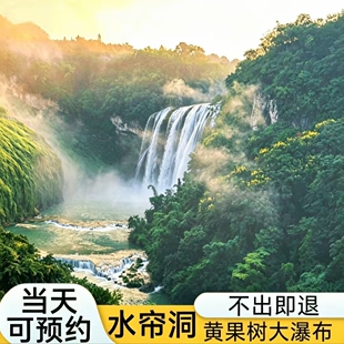 黄果树大瀑布    水帘洞预约     大门票需自行购买