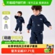 衣服女童装 子儿童两件套春季 春秋学院风套头卫衣裤 嘟嘟家宝宝套装