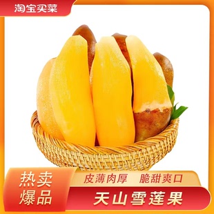 包邮 正宗云南天山雪莲果当季 新鲜水果黄心雪莲果脆甜9斤