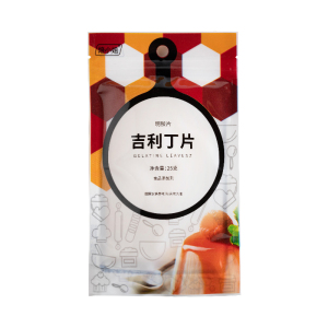 吉利丁片25g食用家用烘焙明胶片自制宝宝儿童奶酪棒慕斯果冻鱼胶