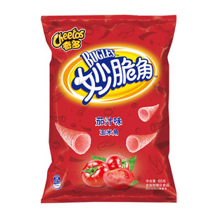 【新老包装交替发】CHEETOS奇多妙脆角玉米角浓郁茄汁味零食百事