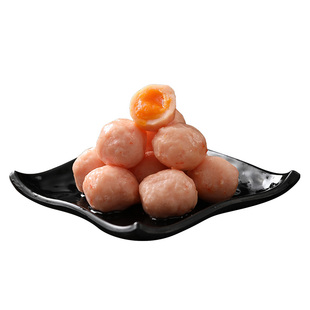 渔播北海海鸭蛋虾丸咸蛋黄流沙虾球豆捞火锅丸子关东煮食材
