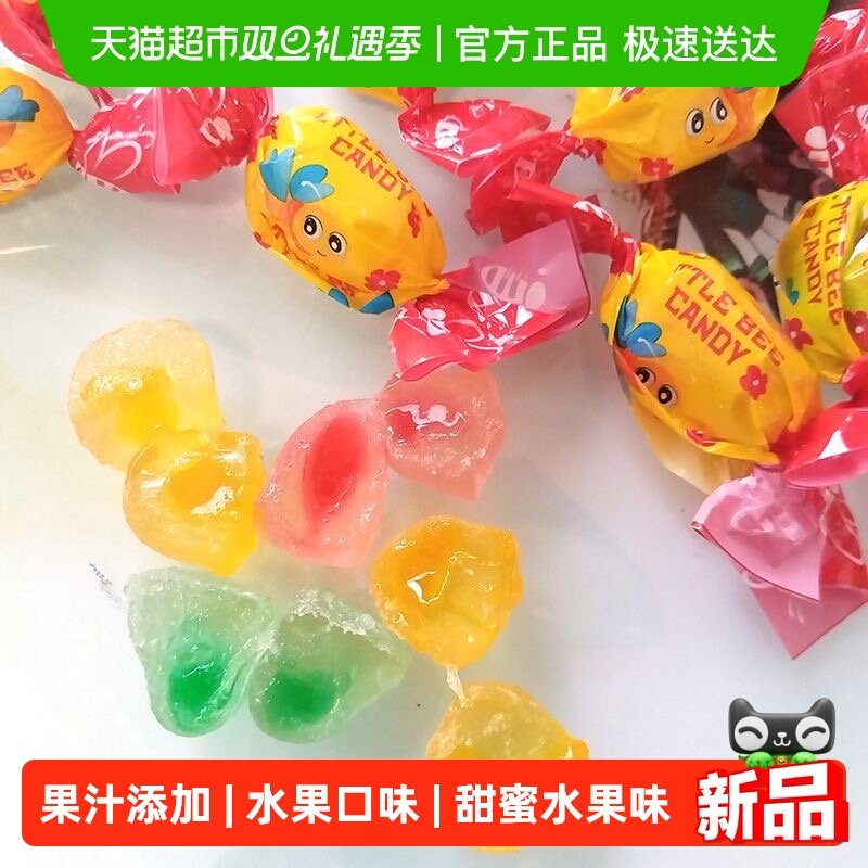 九州众品小蜜蜂爆浆软糖200g