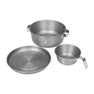 火枫盛宴盘碗套装自驾旅游铝合金耐高温野炊便携野营户外餐具用品