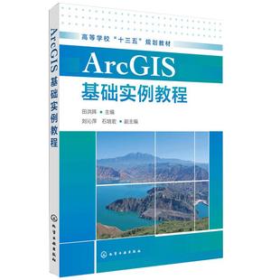 ArcGIS基础实例教程 田洪阵 ArcGIS遥感地理信息系统软件教程书籍 ArcGIS软件入门教材 自学教程入门到精通 数据处理分析地图设计