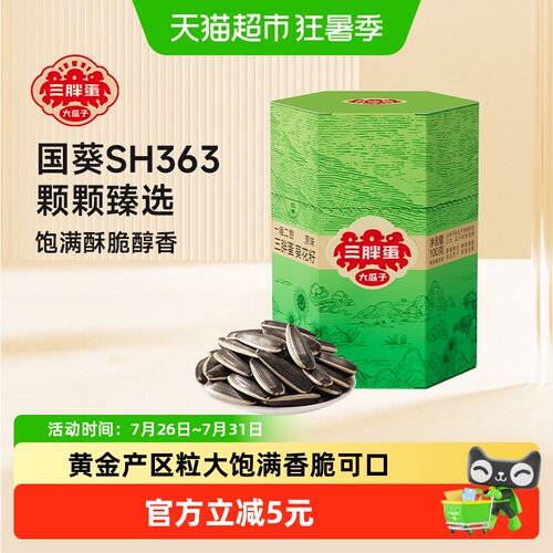 三胖蛋国葵SH363原味瓜子100g