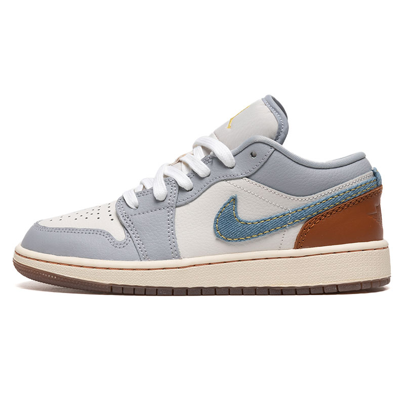【自营】Nike耐克板鞋女鞋AIR JORDAN 1 LOW运动鞋轻便时尚休闲鞋