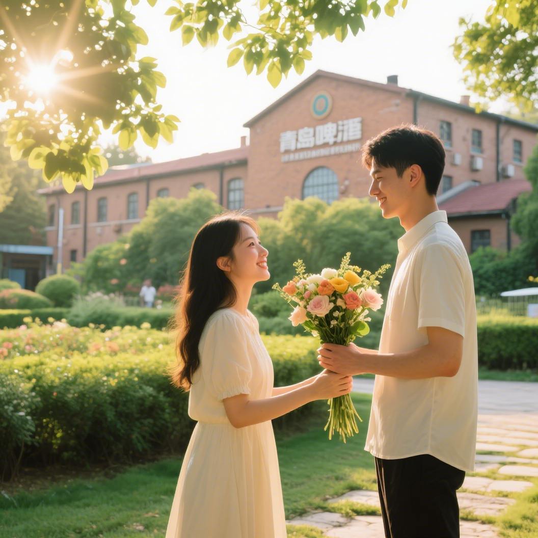 青岛【啤酒博物馆】跟拍摄影亲子照情侣闺蜜儿童跟拍家庭旅拍