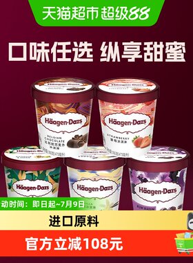 哈根达斯多口味冰淇淋