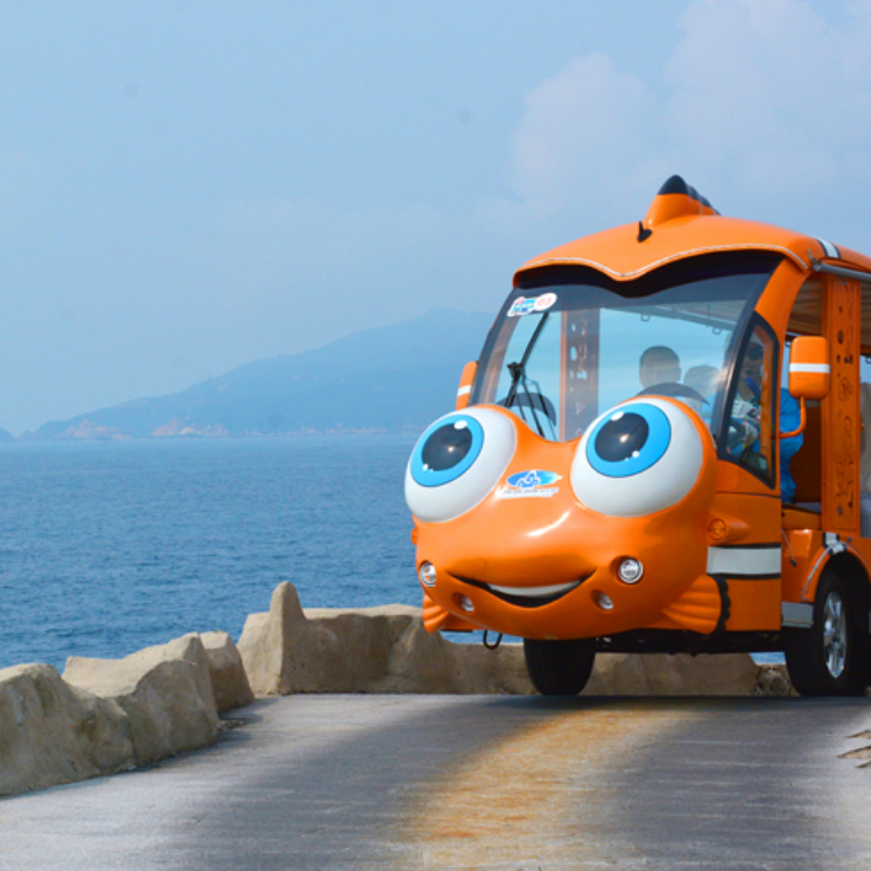 [蜈支洲岛-电瓶车环岛游+蜈支洲city walk(可选人群)]【蜈支洲电瓶车+city walk】