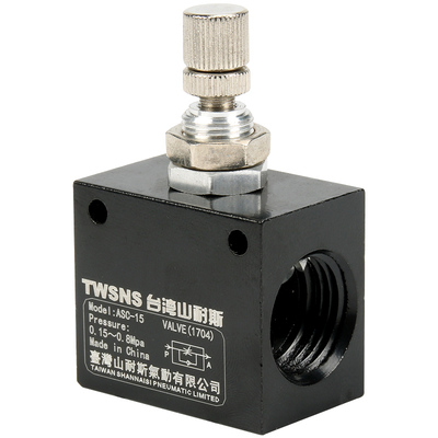 TWSNS气动asc-15单向节流阀