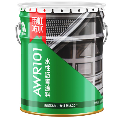 雨虹防水沥青涂料屋顶裂缝补漏胶