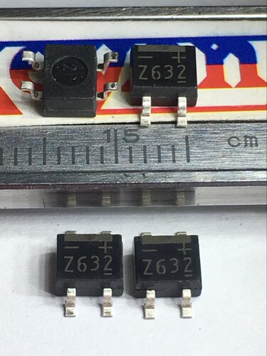 桥碓 S1ZB 60 4063 92 SOP-4 丝印Z632 厂家：新电元