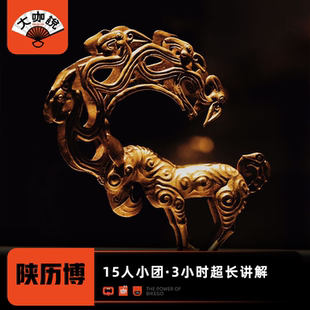 大咖说 含珍宝讲解不含票 陕西历史博物馆3小时深度讲解15人小团