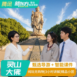 【甄选导游】无锡灵山大佛私家团研学讲解真人导游金牌导游讲解
