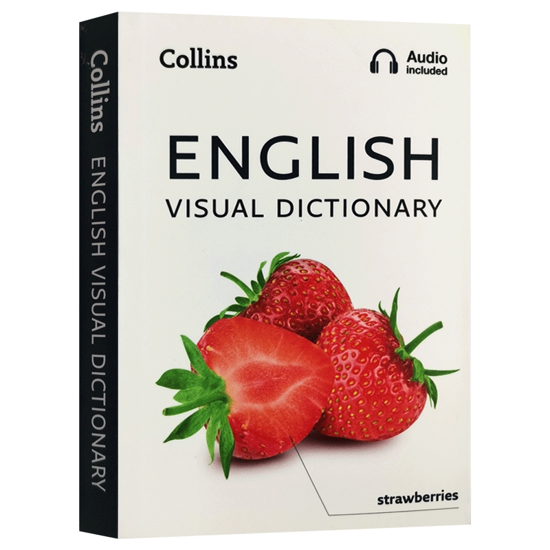 柯林斯英语视觉词典英文原版 Collins English Visual Dictionary英语字典英文版工具书进口原版英语书籍