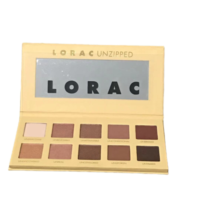 现货  美国专柜正品Lorac 'unzipped'粉棕眼影盘