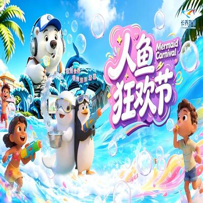 [杭州长乔极地海洋公园-月卡]暑期双园双月卡