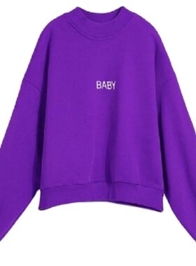 超火长袖卫衣2021新款女秋冬加绒