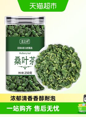 沈之问霜打桑叶茶自然生长