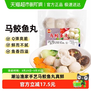 潮兴记鱼丸正宗手工广式 马鲛丸鱼肉丸250g火锅烧烤麻辣烫食材商用