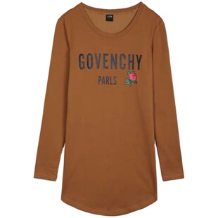 200斤大码女装春秋冬季韩版宽松上衣休闲时尚打底衫胖妹妹长袖t恤