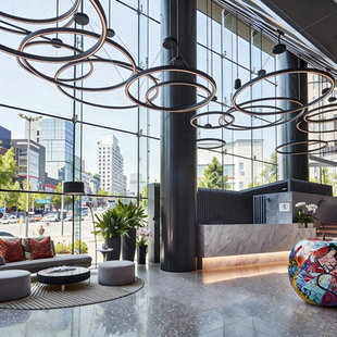 韩国首尔江南福朋喜来登酒店神海代订全球酒店