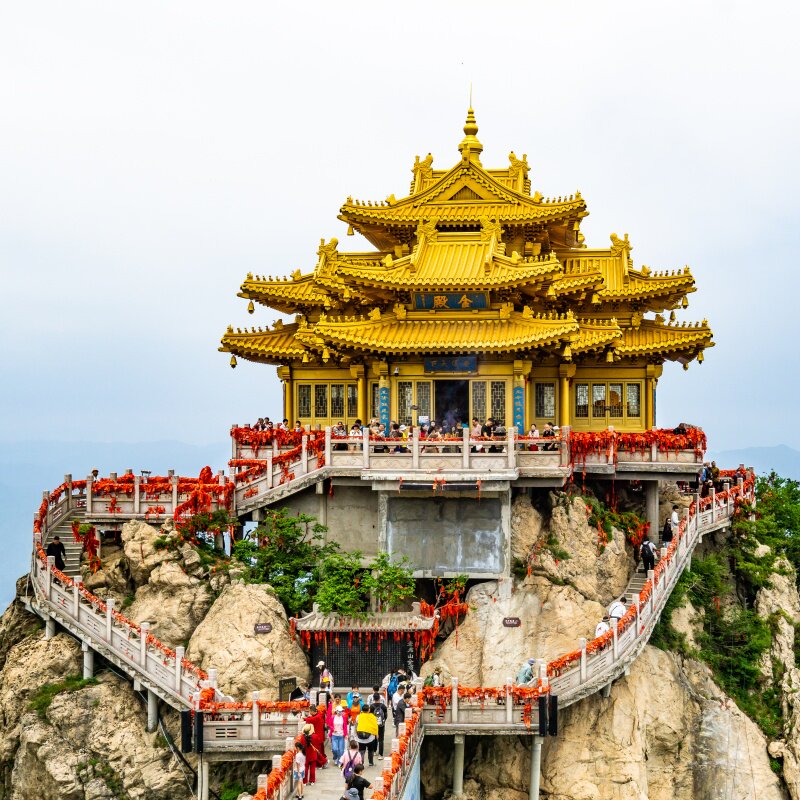 [老君山风景名胜区-大门票+双索往返+洛阳往返直通车]老君山风景名胜区 大门票+双索往返+洛阳往返直通车