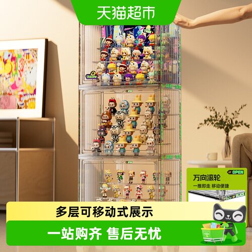星优手办展示柜DIY贴纸潮流装饰