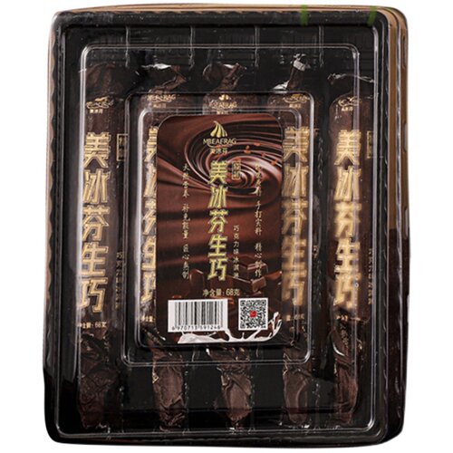 包邮 10支美冰芬冰淇淋生巧雪糕巧克力冰激凌冷饮冰棍 盒装批发